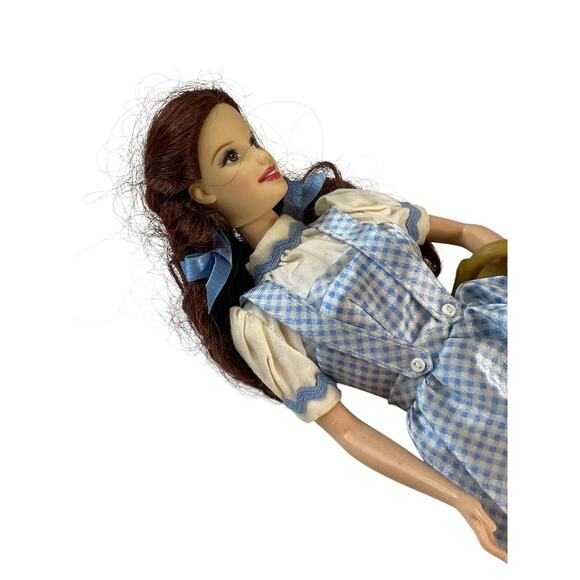 Wizard Of Oz Barbie Lot Of Four Dorothy With Todo Lion Tin Man Scarecrow - Picture 4 of 16